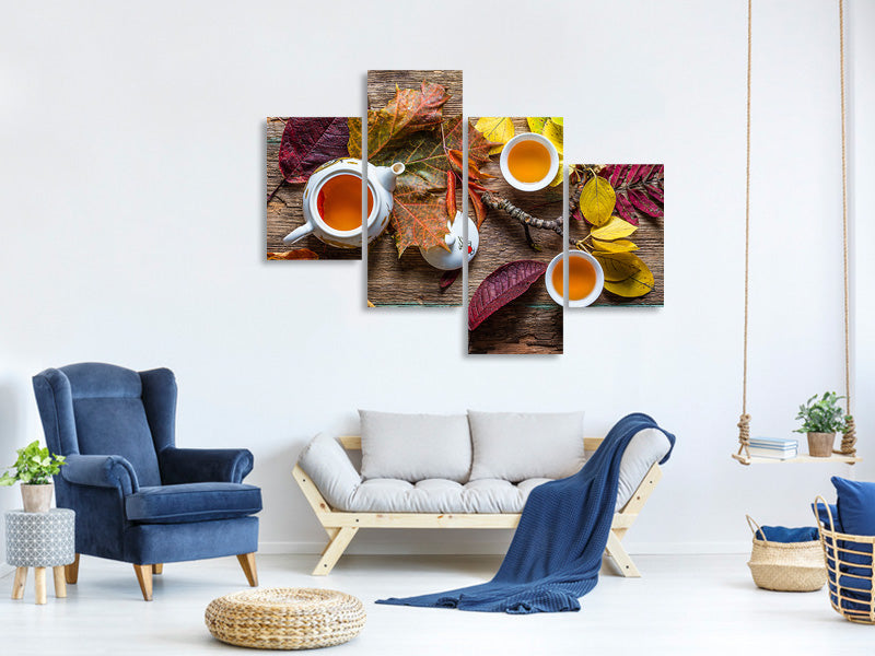 modern-4-piece-canvas-print-tea-of-september