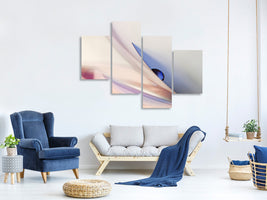 modern-4-piece-canvas-print-the-blue-drop-ii