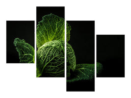 modern-4-piece-canvas-print-the-cabbage