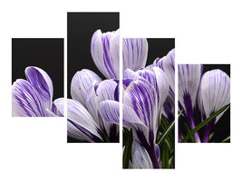 modern-4-piece-canvas-print-the-crocus