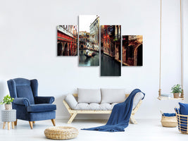 modern-4-piece-canvas-print-the-gondolier