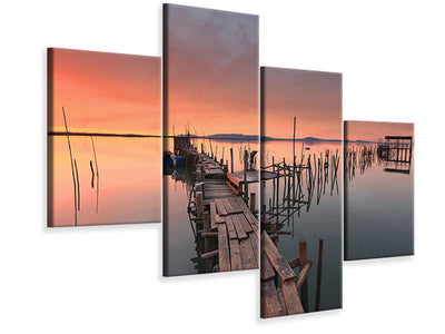 modern-4-piece-canvas-print-the-last-light