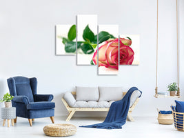 modern-4-piece-canvas-print-the-proud-rose