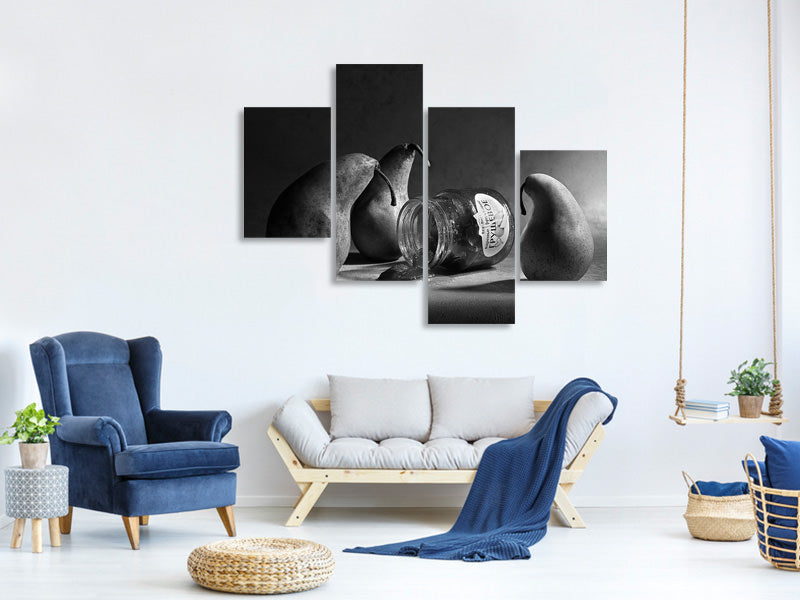 modern-4-piece-canvas-print-the-sad-farewell