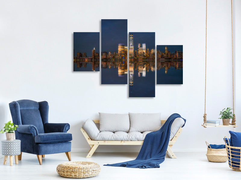 modern-4-piece-canvas-print-untitled-xii