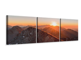 panoramic-3-piece-canvas-print-running-on-the-ridge