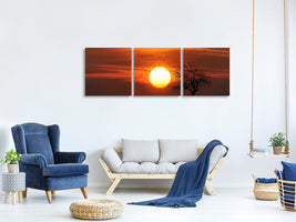 panoramic-3-piece-canvas-print-the-sunset-on-the-horizon