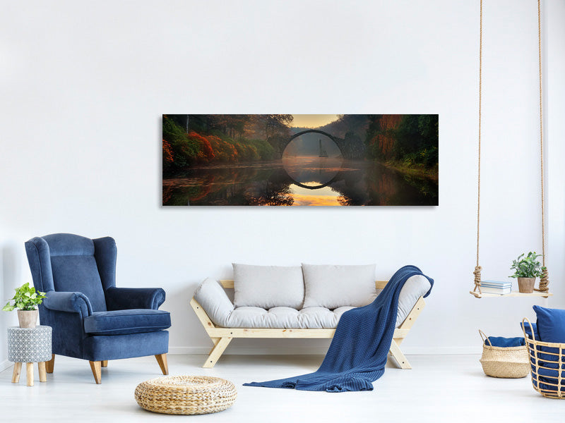 panoramic-canvas-print-autumn-garden