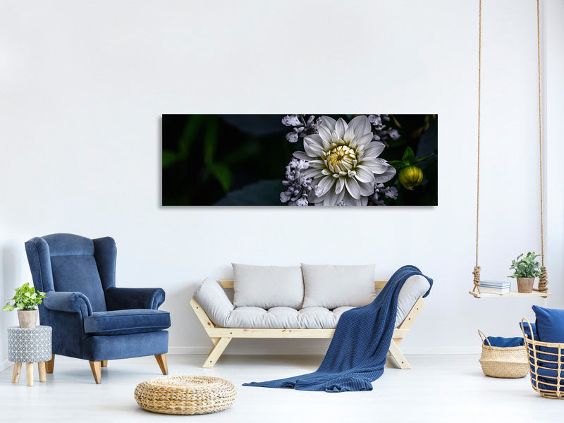 panoramic-canvas-print-dahlia-flower