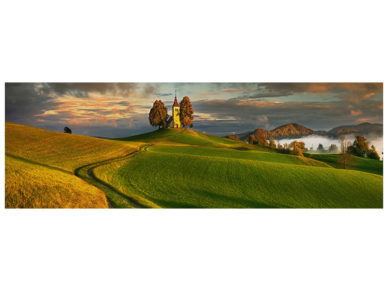 panoramic-canvas-print-evening-light-ii