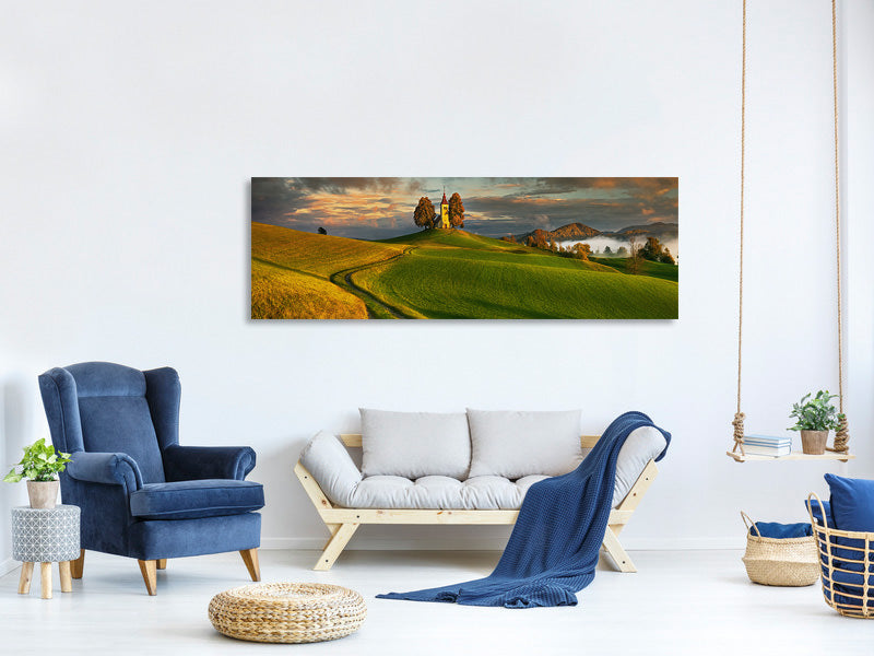 panoramic-canvas-print-evening-light-ii