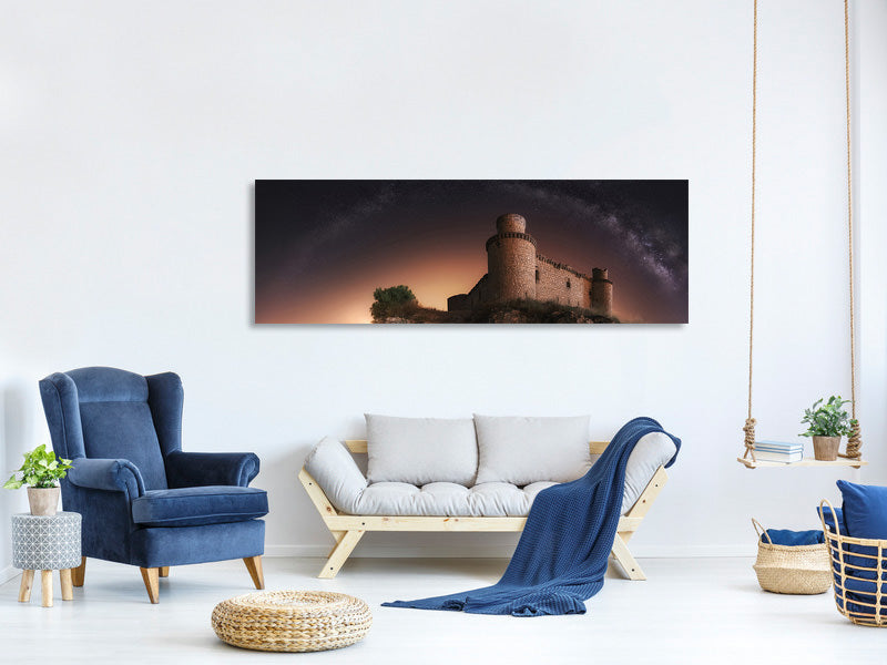 panoramic-canvas-print-night-in-the-old-castle