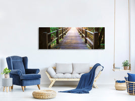 panoramic-canvas-print-the-bridge-in-the-forest