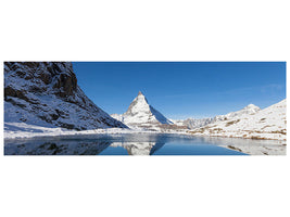 panoramic-canvas-print-the-riffelsee-on-matterhorn