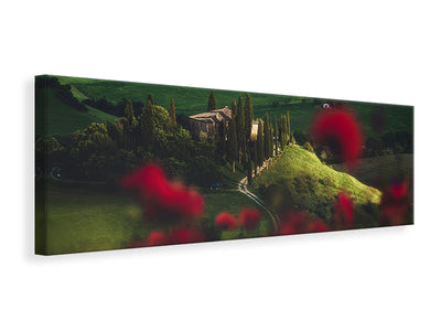 panoramic-canvas-print-tuscany-spring-blossoms