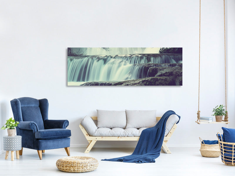 panoramic-canvas-print-waterfall-mexico