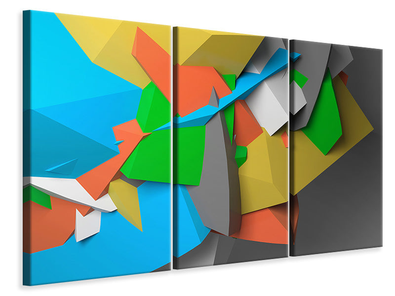 3-piece-canvas-print-3d-geometric-figures