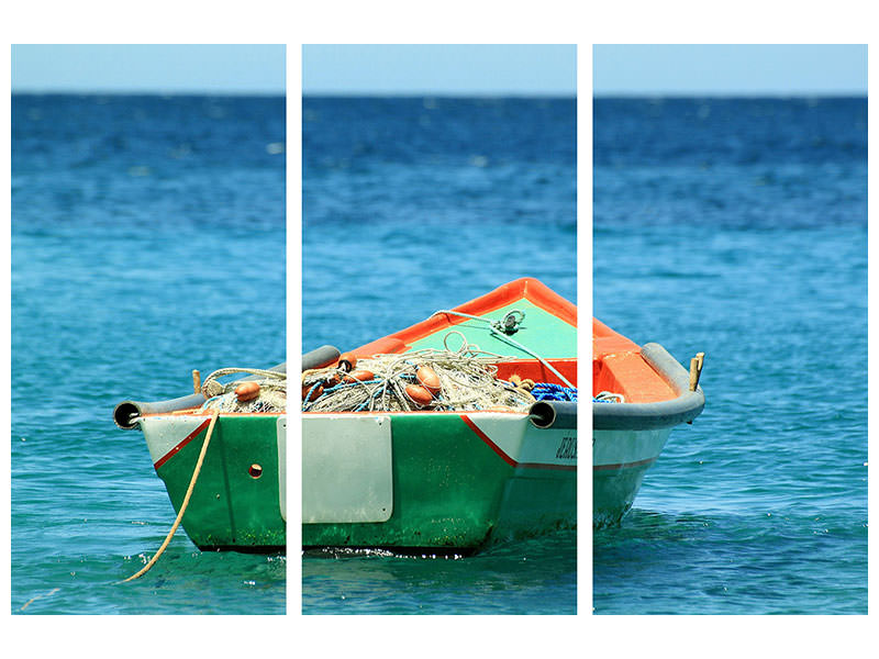 3-piece-canvas-print-a-fishing-boat