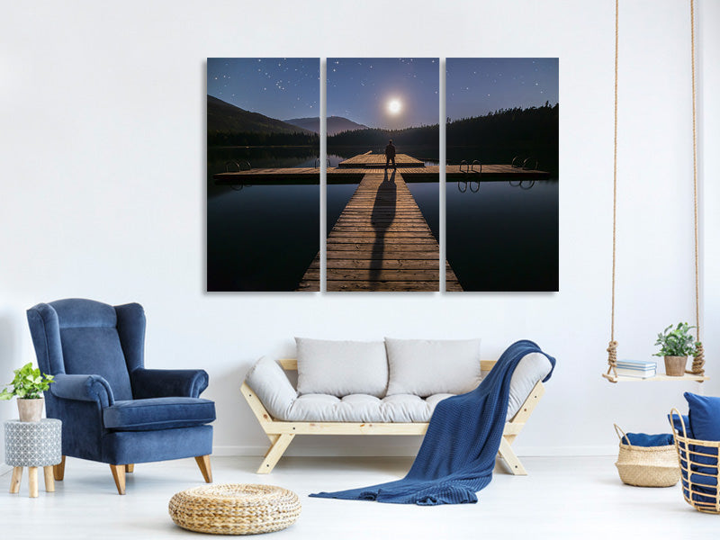 3-piece-canvas-print-alone-at-full-moon