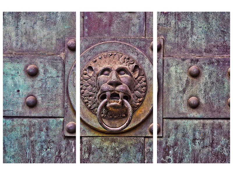 3-piece-canvas-print-antique-door-knocker-xl