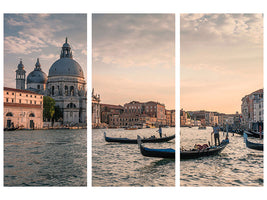 3-piece-canvas-print-at-the-canal-of-venice