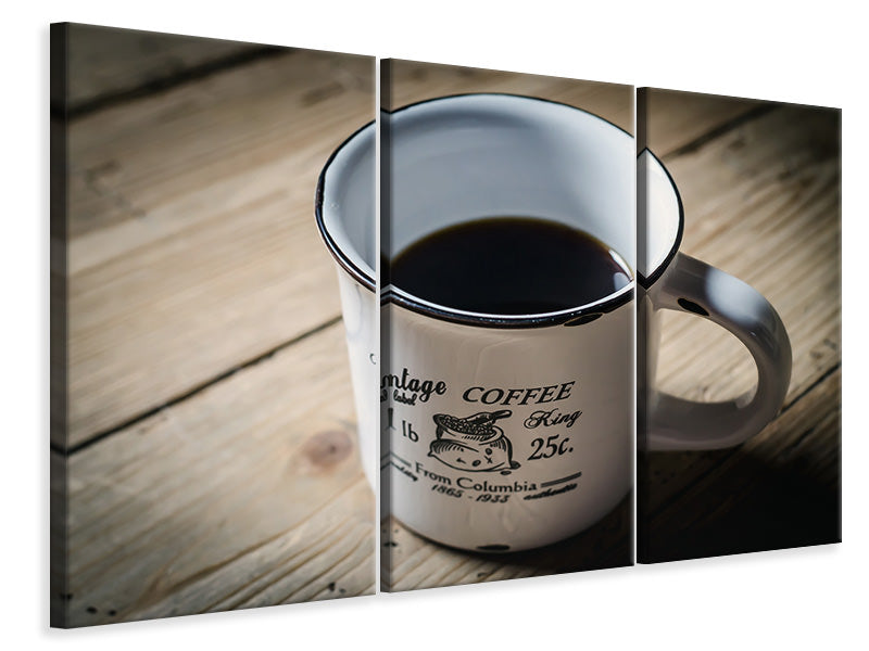 3-piece-canvas-print-coffee-king