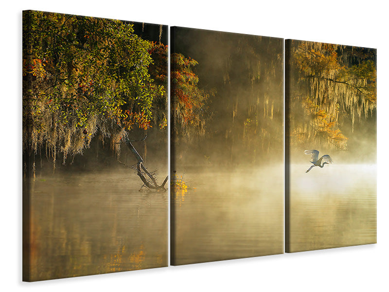 3-piece-canvas-print-egret