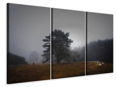 3-piece-canvas-print-foggy-memory-of-the-past