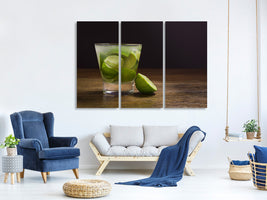 3-piece-canvas-print-fresh-caipirinha