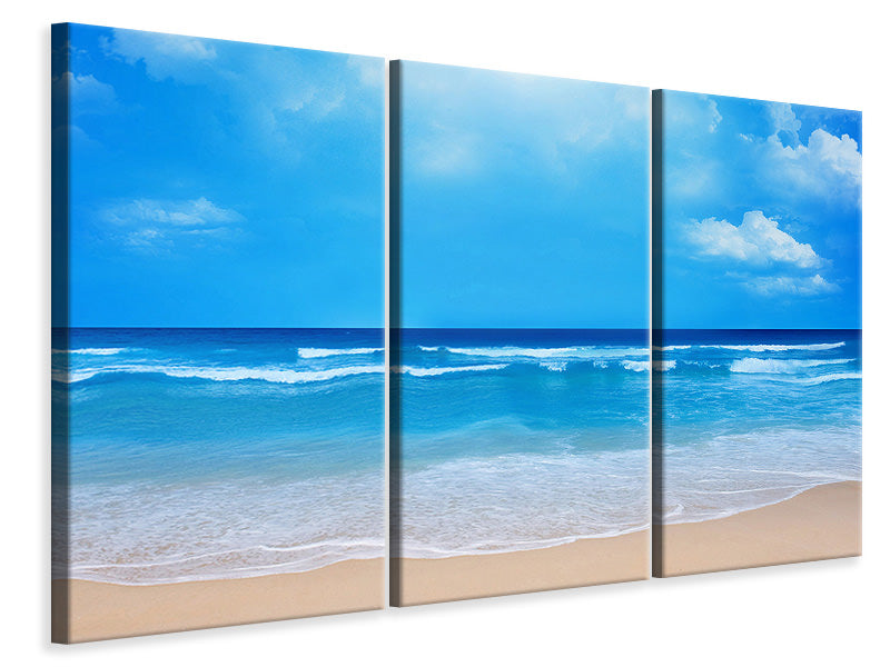 3-piece-canvas-print-gentle-beach-waves