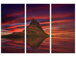 3-piece-canvas-print-kirkjufell-at-sunset