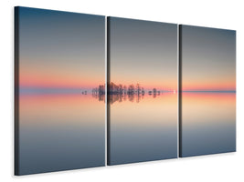 3-piece-canvas-print-lake-mattamuskeet-memory