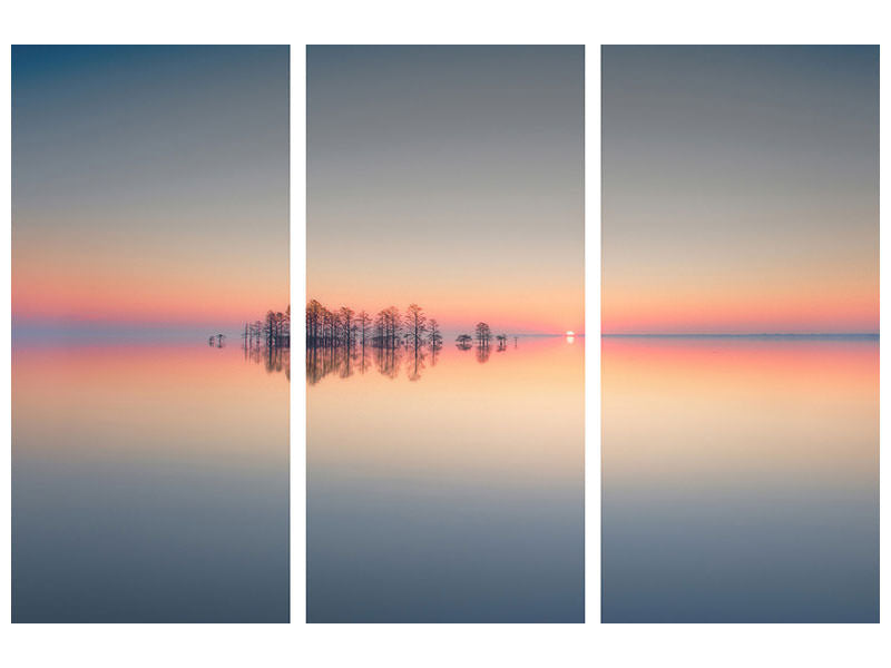 3-piece-canvas-print-lake-mattamuskeet-memory