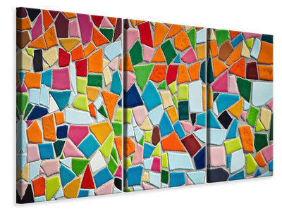 3-piece-canvas-print-mosaic-stones