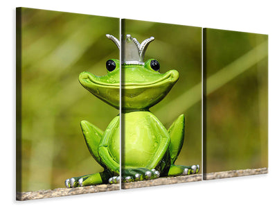 3-piece-canvas-print-mr-frog-king