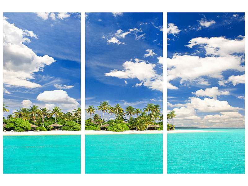 3-piece-canvas-print-my-island-ii