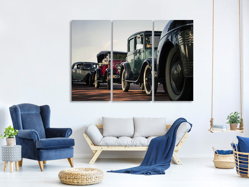 3-piece-canvas-print-oldtimer-rally