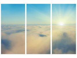 3-piece-canvas-print-photo-wallaper-dawn-above-the-clouds