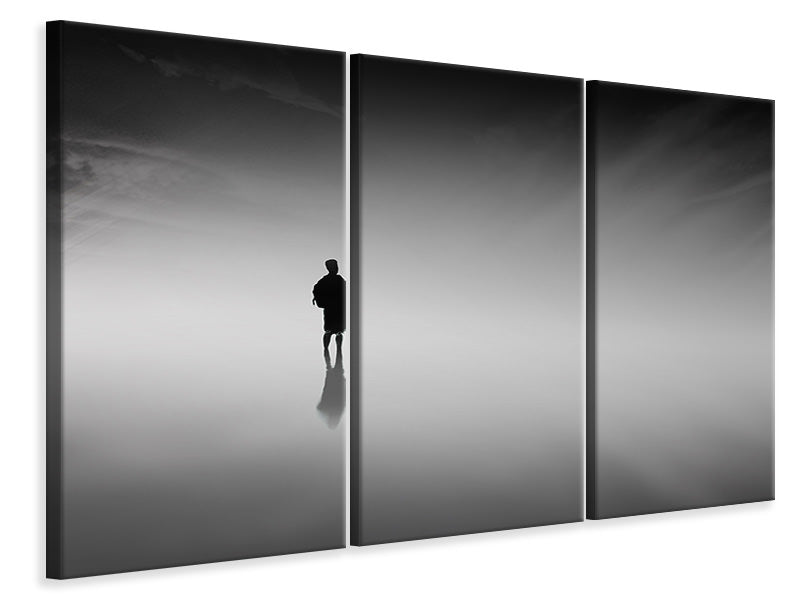 3-piece-canvas-print-reflection-in-the-fog