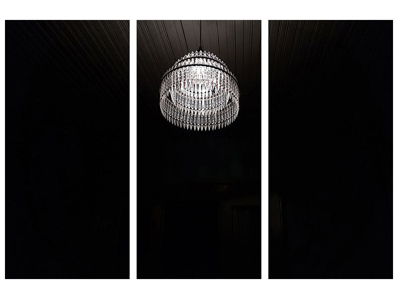 3-piece-canvas-print-retro-chandelier