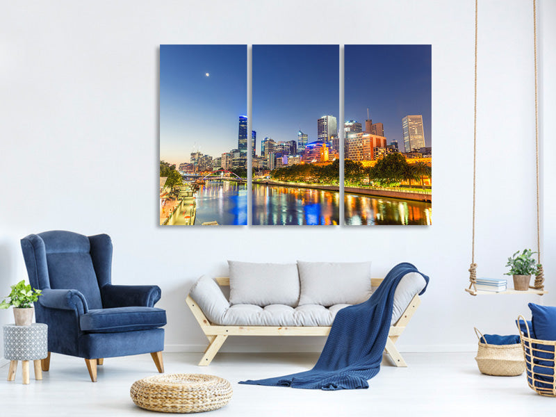 3-piece-canvas-print-skyline-sydney-at-dusk