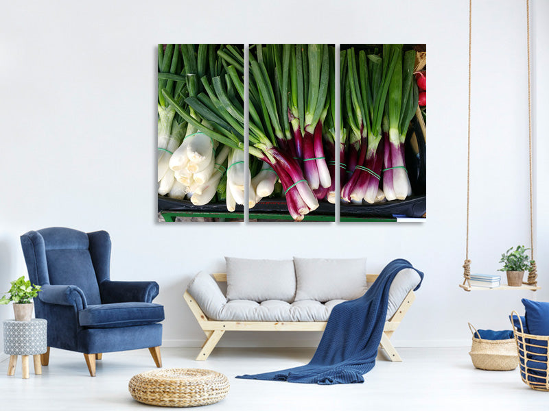 3-piece-canvas-print-spring-onions