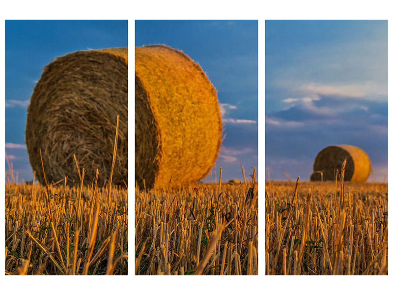 3-piece-canvas-print-straw-bales