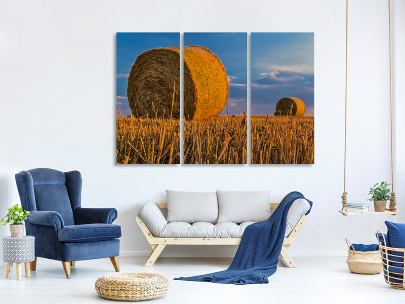 3-piece-canvas-print-straw-bales