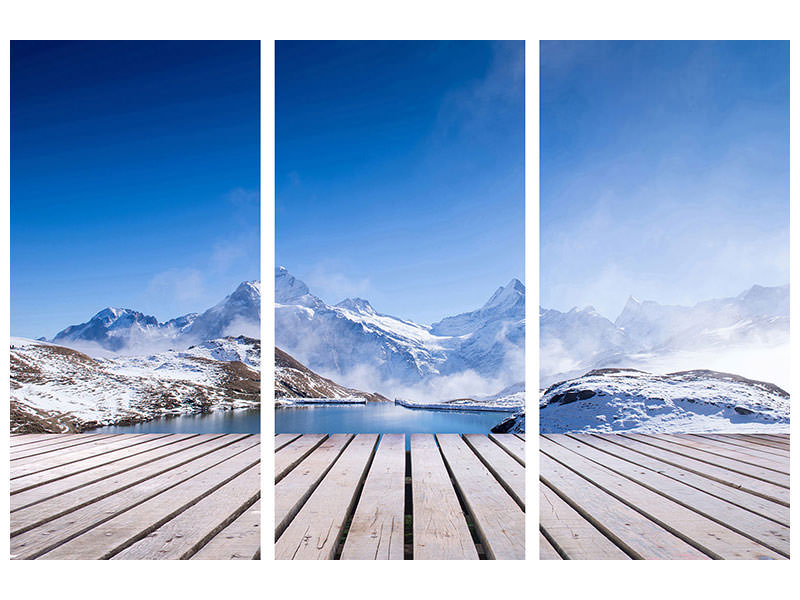 3-piece-canvas-print-sundeck-at-the-swiss-mountain-lake