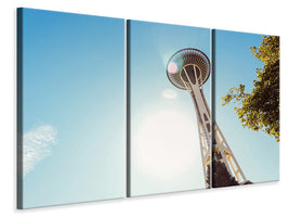 3-piece-canvas-print-sunshine-in-seattle