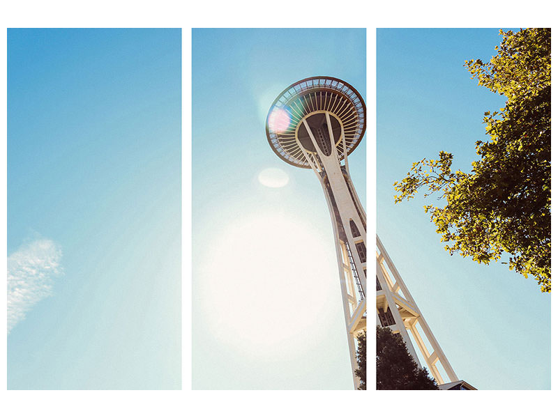 3-piece-canvas-print-sunshine-in-seattle