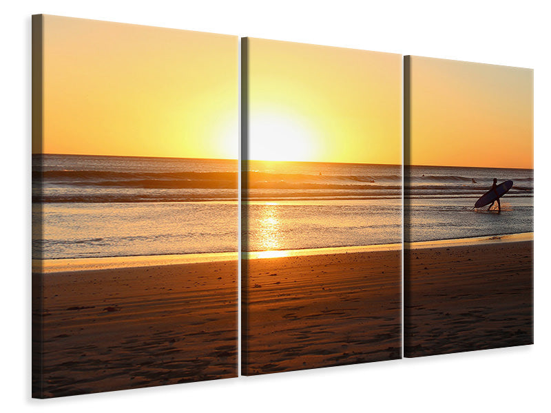 3-piece-canvas-print-the-lonely-surfer