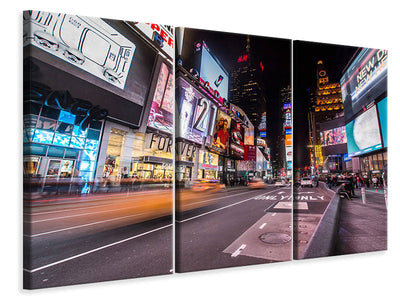 3-piece-canvas-print-times-square-at-night