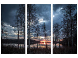 3-piece-canvas-print-trees-at-the-lake